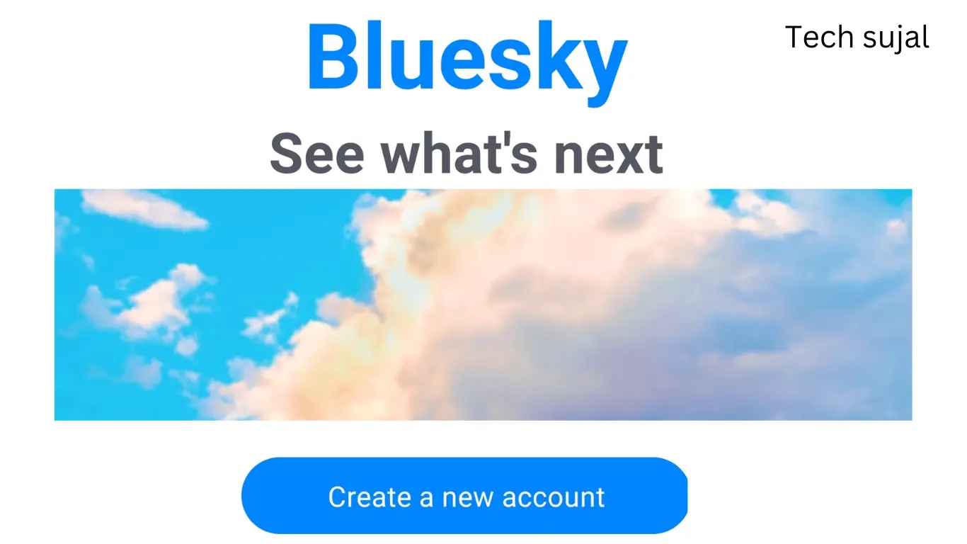 Bluesky social app in hindi